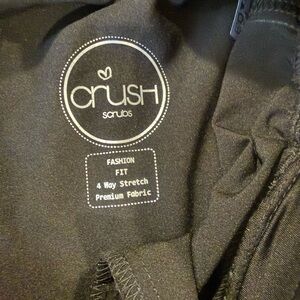 Crush Scrubs Black Women's Pants